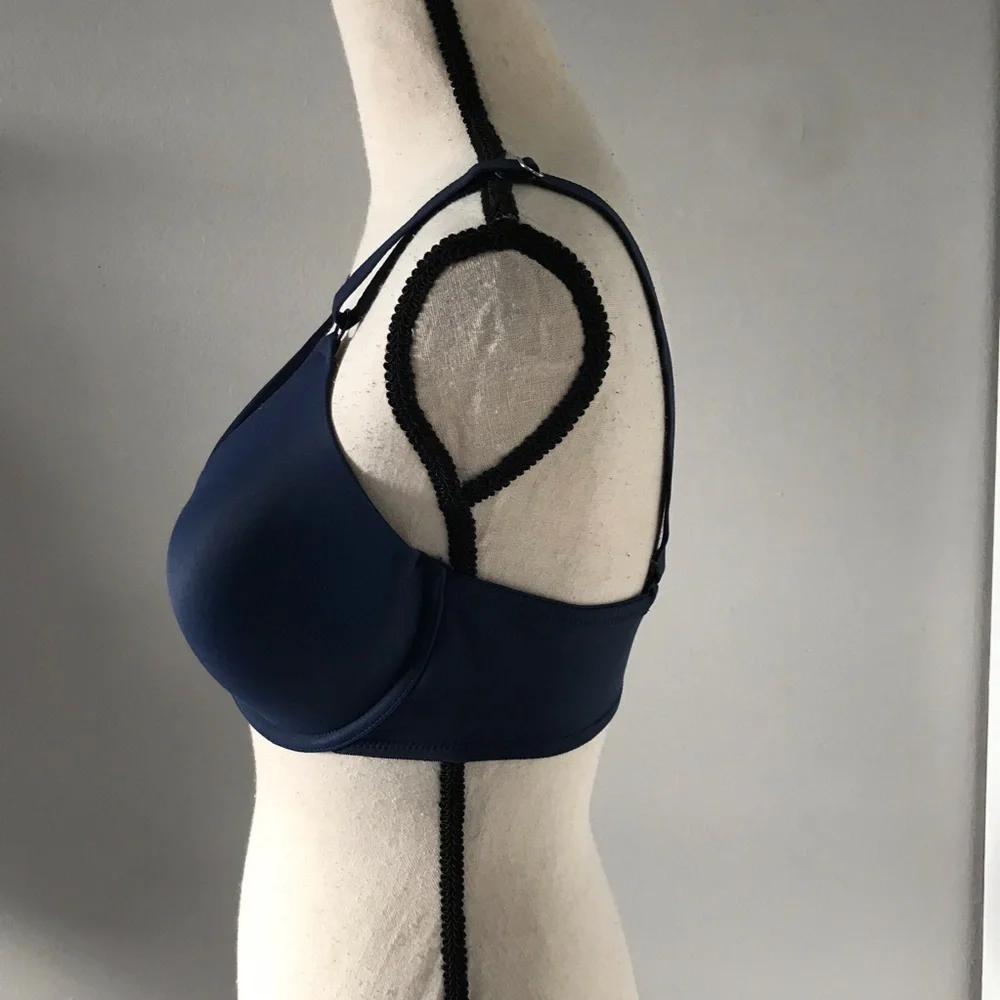 ❤️3X20 MAIDENFORM Underwire Light Padding Blue Bra | 36DD
